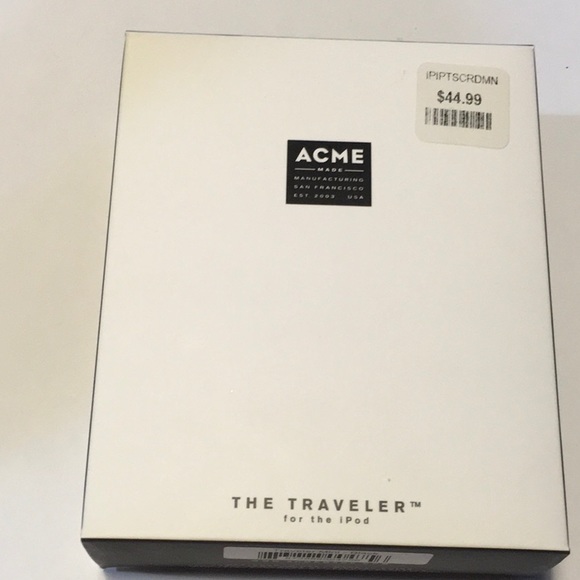 NEW ACME Made Leather Traveler Mini Case - iPod - Picture 4 of 5